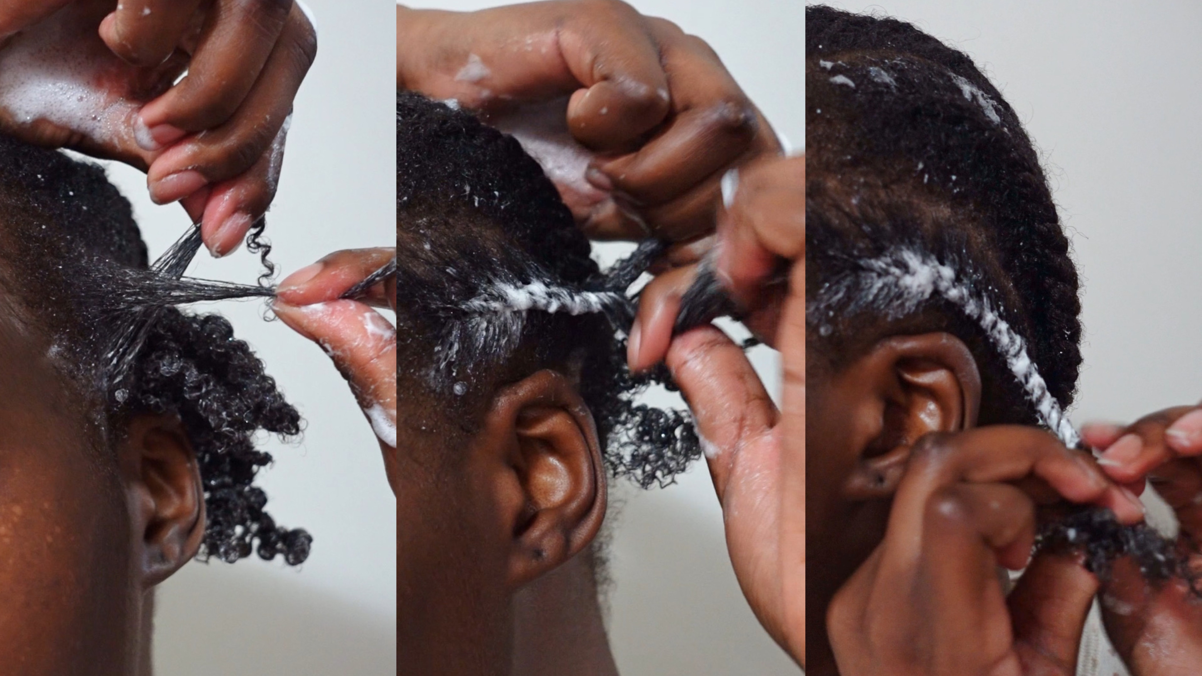 Flat Twist Tutorial For Tight Curls