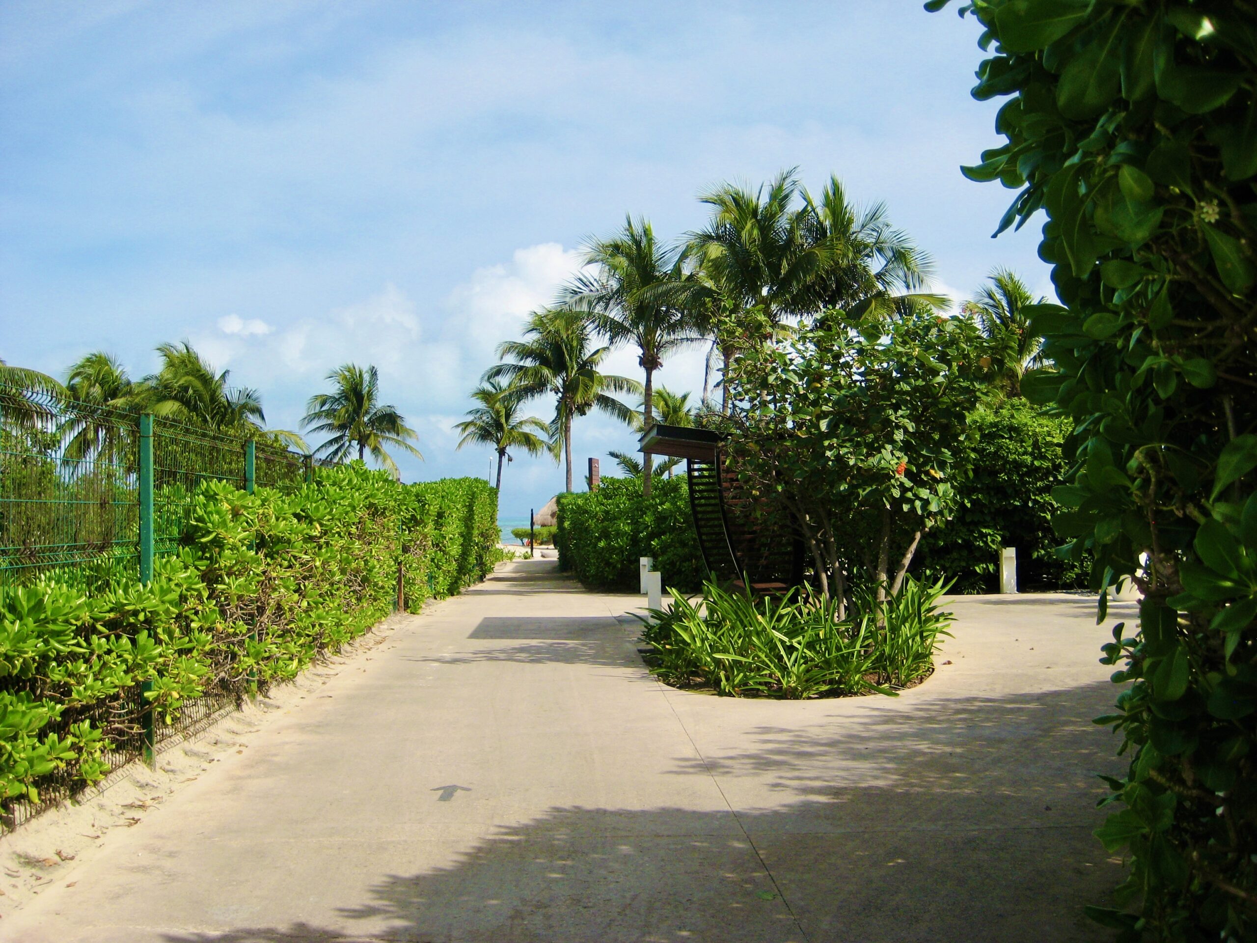 Beach walk up