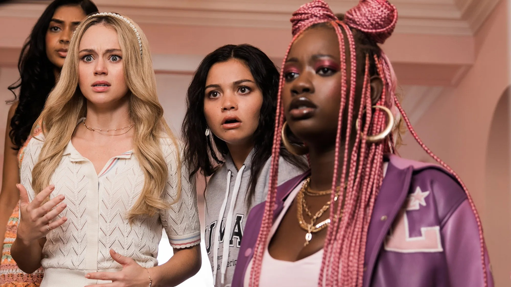 group of women shocked